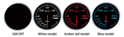 DEFI ADVANCE BF TURBO GAUGE 300KPA MODEL AMBER RED FOR  DF14702