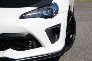CHARGE SPEED BRAKE DUCT FRP BLACK GEL FOR TOYOTA 86 ZN6 KOUKI CAHRGESPEED-00062