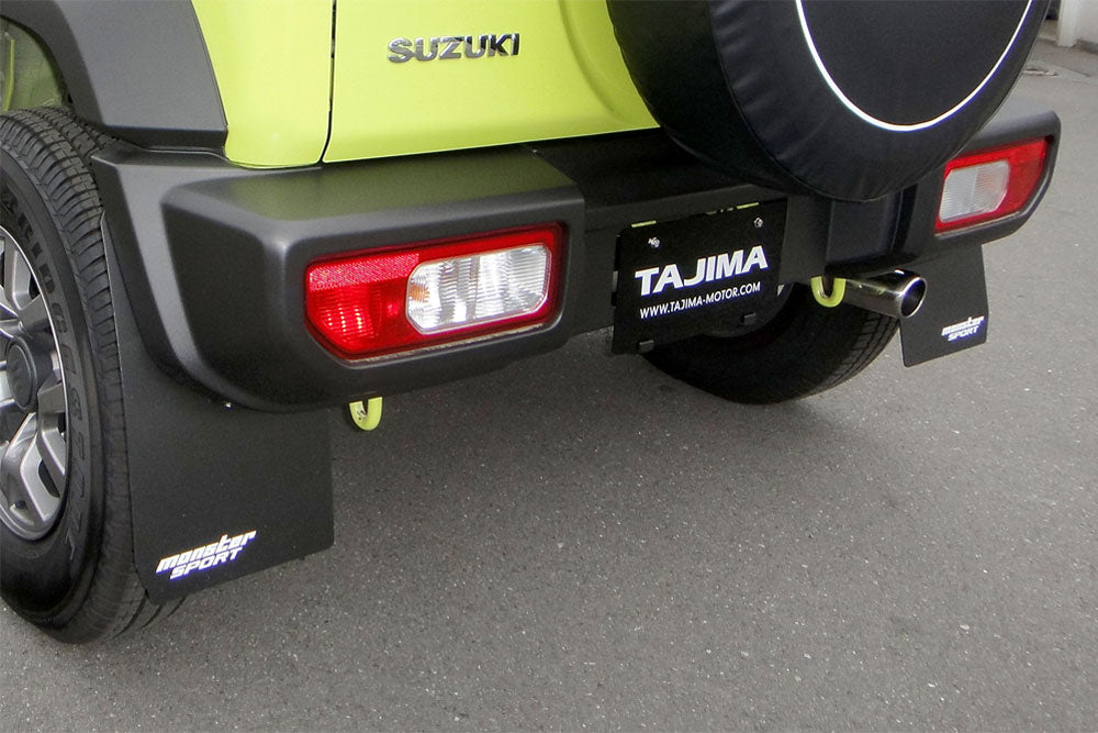 MONSTER SPORT MUDFLAP SET BLACK FOR SUZUKI JIMNY JB74W 787500-5600MK