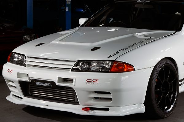 TOP SECRET G-FORCE AERO BONNET CARBON FOR NISSAN SKYLINE GT-R BNR32 TOP-SECRET-00446