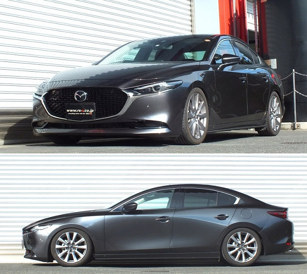 RS-R BASIC-I COILOVER SUSPENSION RECOMMENDED SPRING RATE FOR MAZDA MAZDA3 SEDAN BPFP BAIM150M