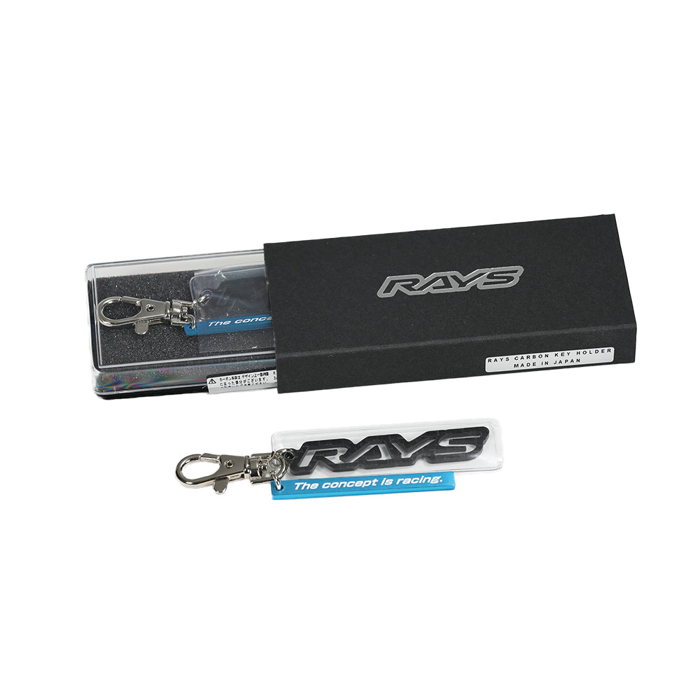 RAYS RAYS CARBON KEY CHAIN 74090200002CB