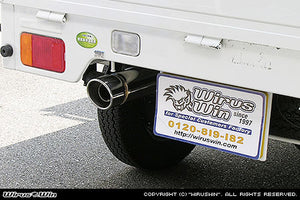 WIRUS WIN COMPACT MUFFLER POPPER TYPE FOR SUZUKI CARRY EBD-DA63T ZENKI K6A WIRUS-WIN-00069