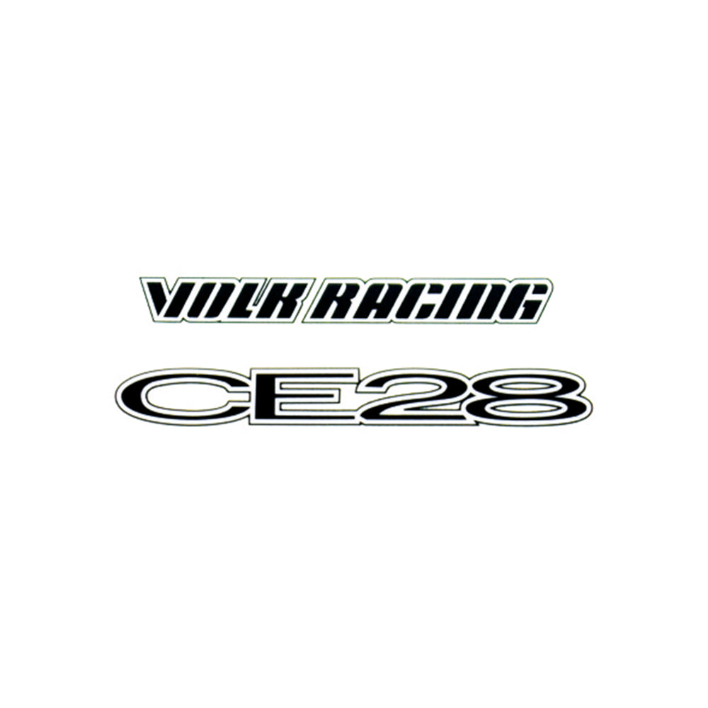 RAYS No.13 REPAIR STICKER CE28N 16/17 2PC BLACK FOR  7415000003004