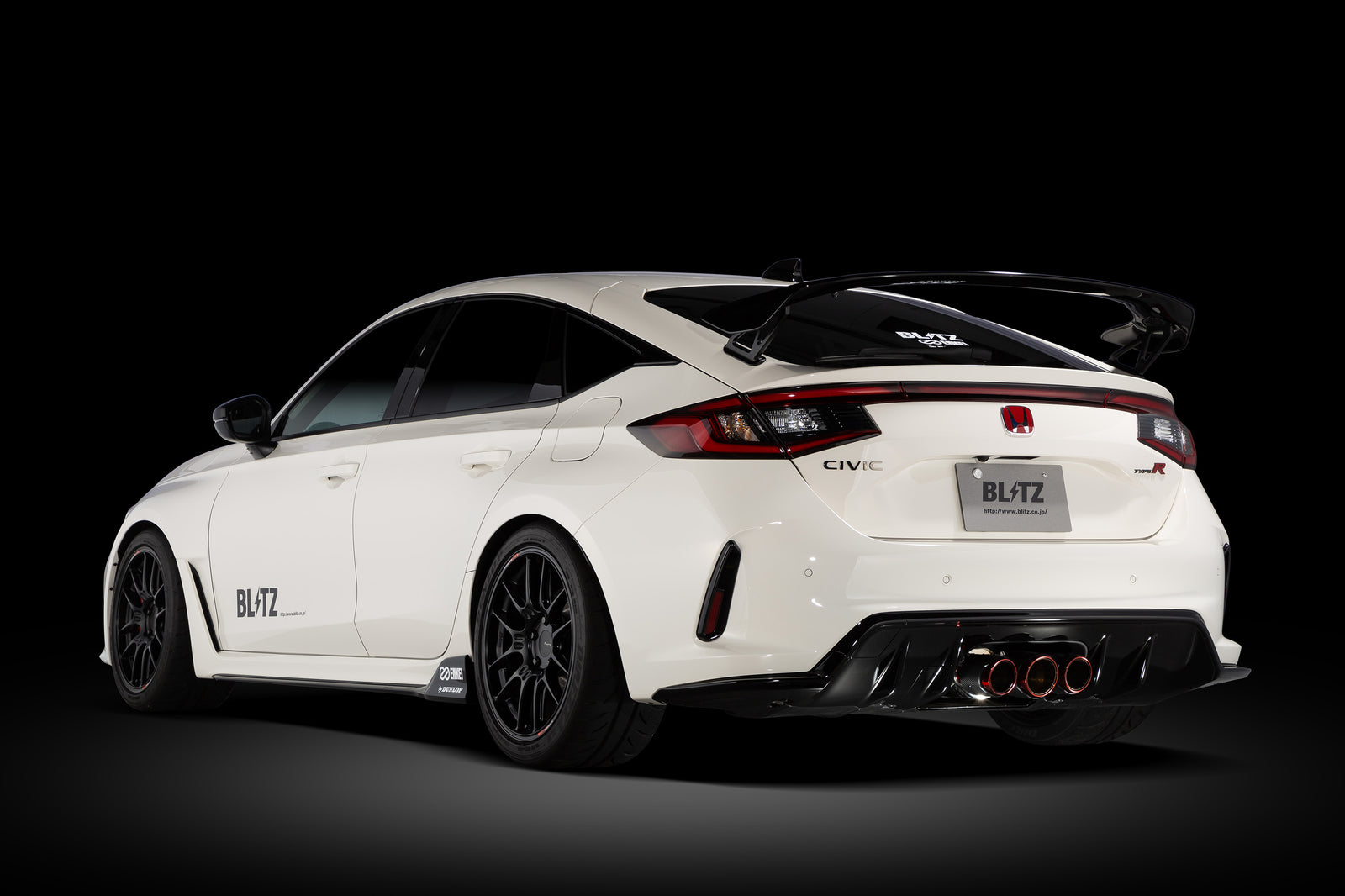 BLITZ NUR-SPEC CUSTOM EDITION EXHAUST SYSTEM CR FOR HONDA CIVIC TYPE R FL5 63206C - Black Hawk Japan