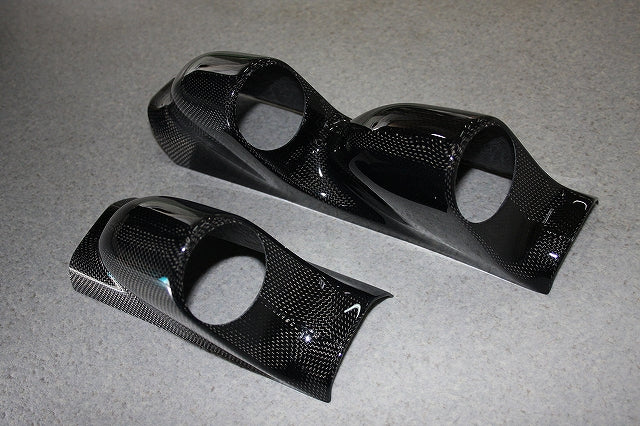 YR ADVANCE A-PILLAR CARBON METER HOOD SINGLE FOR MITSUBISHI COLT YR-ADVANCE-00004