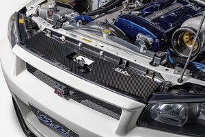 GARAGE ACTIVE COOLING PANEL CARBON FOR NISSAN SKYLINE GT-R BCNR33 GARAGE-ACTIVE-00002