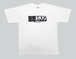 TODA RACING COTTON T-SHIRT 3L WHITE 99900-TEE-W3L