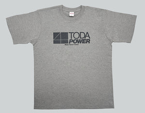 TODA RACING COTTON T-SHIRT 3L GREY 99900-TEE-G3L