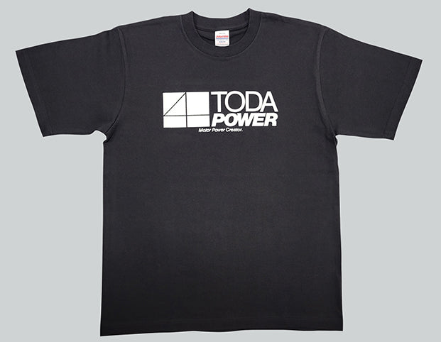 TODA RACING COTTON T-SHIRT 2L CHARCOAL 99900-TEE-C2L
