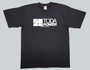 TODA RACING COTTON T-SHIRT LARGE CHARCOAL 99900-TEE-C0L