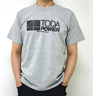 TODA RACING COTTON T-SHIRT SMALL GREY 99900-TEE-G0S