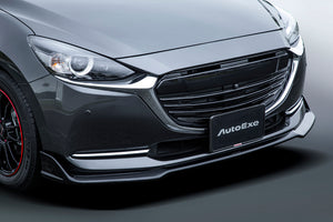 AUTOEXE FRONT GRILLE PIANO BLACK AND MATTE BLACK FOR MAZDA MAZDA2 DJ PRE-FACELIFT MODELS MDJ2510