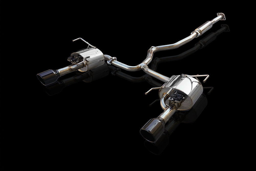 EXART IVSC MUFFLER WITH TITANIUM TAILPIPE EXHAUST EXHAUST FOR SUBARU LEVORG DBA-VMG FA20 EA01-SB108-T