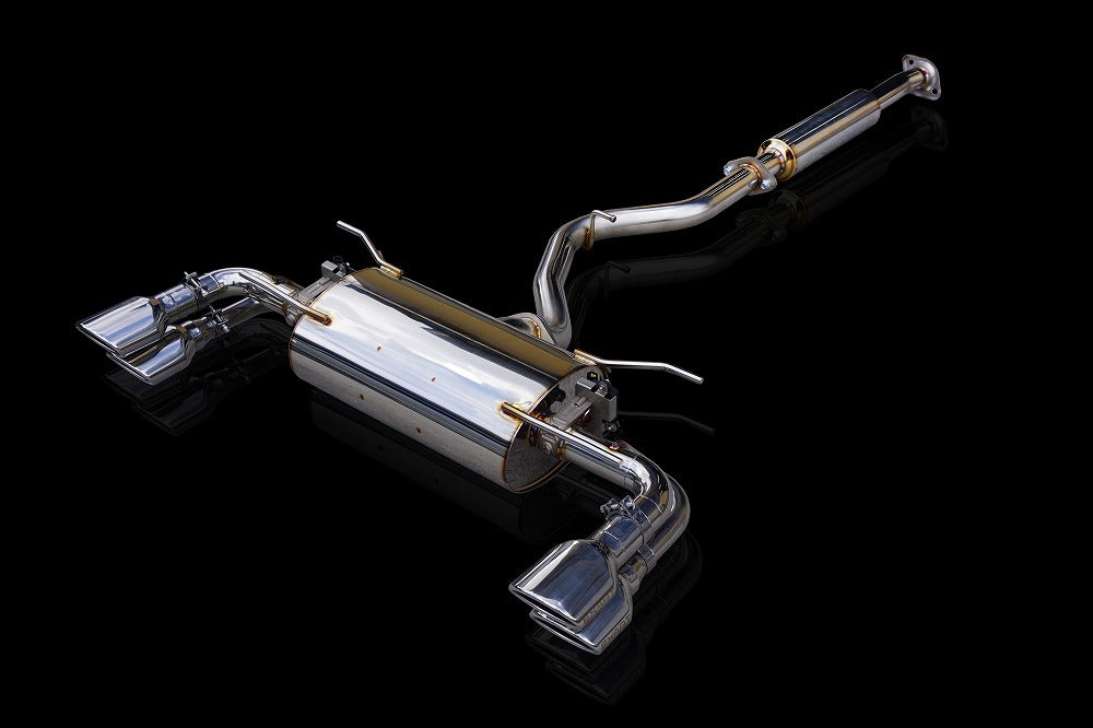 EXART IVSC MUFFLER STAINLESS STEEL TAIL EXHAUST EXHAUST FOR TOYOTA GR86 3BA-ZN8 SUBARU BRZ 3BA-ZD8 FA24 EA01-TY112-S