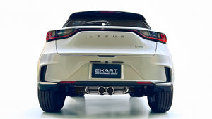 EXART ONE MUFFLER GRAPHITE TAIL EXHAUST EXHAUST FOR LEXUS LBX 6AA-MAYH10 M15A-FXE EA02-LX118-LG-NORMAL-BUMPER