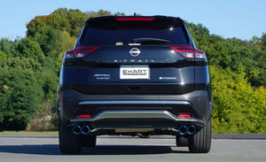EXART ONE MUFFLER WITH GRAPHITE METALLIC TAILPIPE EXHAUST EXHAUST FOR NISSAN X-TRAIL 6AA-SNT33 KR15DDT EA02-NS103-G