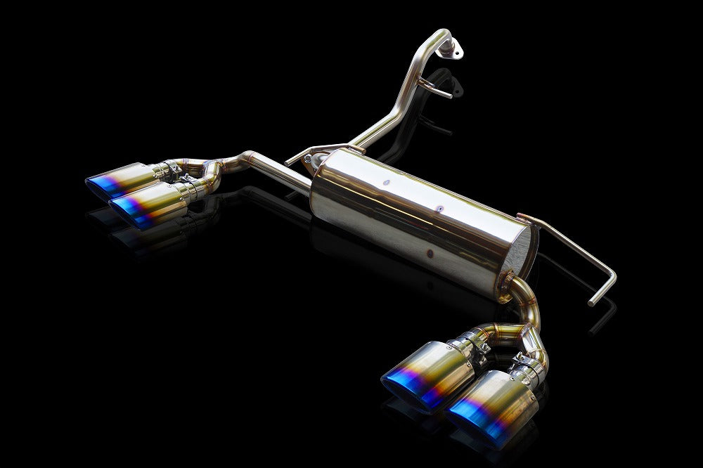 EXART ONE MUFFLER TITANIUM OVAL TAIL EXHAUST EXHAUST FOR NISSAN AURA NISMO 6AA-FSNE13 HR12DE EA02-NS104-T