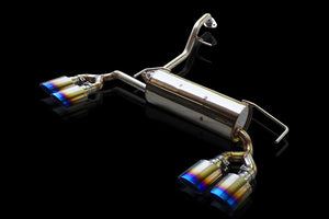 EXART ONE MUFFLER GRAPHITE METALLIC OVAL TAIL EXHAUST EXHAUST FOR NISSAN AURA NISMO 6AA-FSNE13 HR12DE EA02-NS104-G