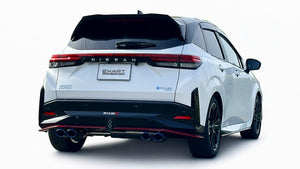 EXART ONE MUFFLER GRAPHITE METALLIC OVAL TAIL EXHAUST EXHAUST FOR NISSAN AURA NISMO 6AA-FSNE13 HR12DE EA02-NS104-G