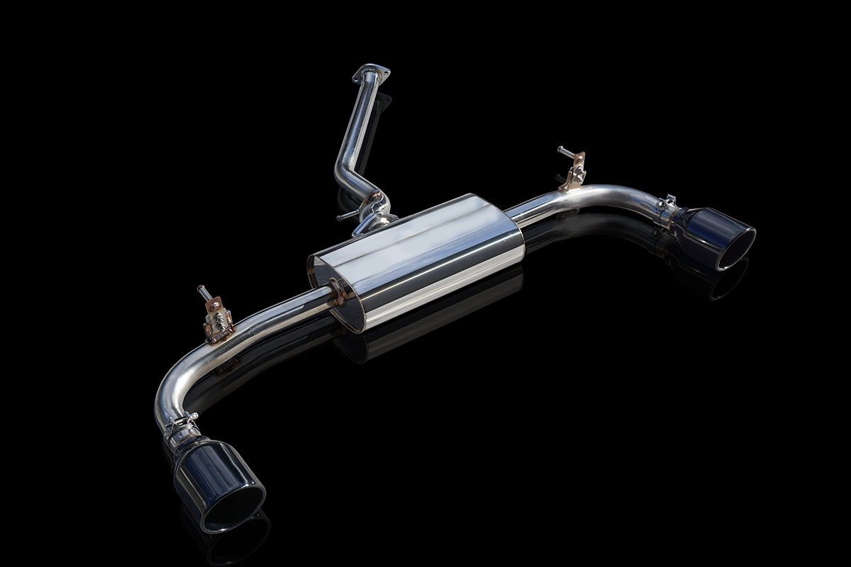 EXART ONE MUFFLER TITANIUM CIRCULAR TAILPIPE (OUTER DIAMETER Φ114) EXHAUST EXHAUST FOR TOYOTA RAV4 6AA-AXAH54 HYBRID A25A-FXS A25A-3NM-4NM EA02-TY113-T