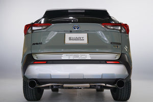 EXART ONE MUFFLER STAINLESS STEEL ROUND TAILPIPE (OUTER DIAMETER Φ114) EXHAUST EXHAUST FOR TOYOTA RAV4 6AA-AXAH54 HYBRID A25A-FXS A25A-3NM-4NM EA02-TY113-S