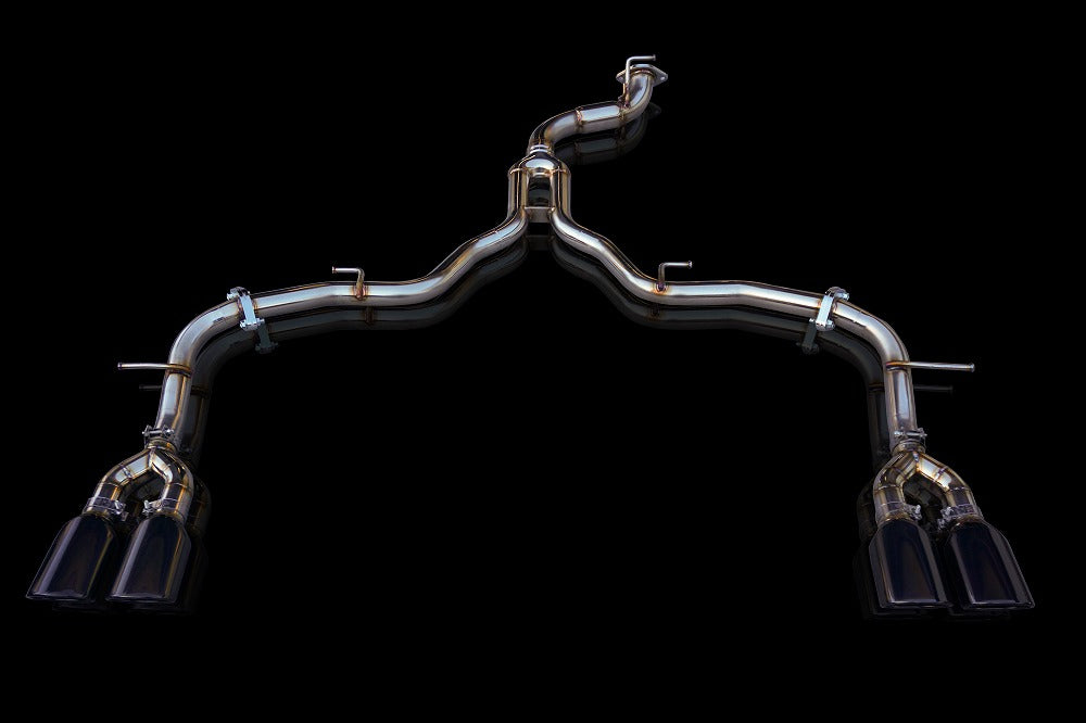 EXART ONE MUFFLER CARBON TAIL EXHAUST EXHAUST FOR TOYOTA ALPHARD 3BA-AGH40W 2AR-FE EA02-TY120-C