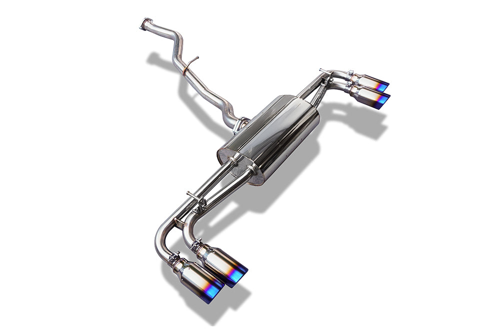 EXART EXART ONE MUFFLER STAINLESS STEEL TAIL FOR TOYOTA CROWN CROSSOVER 2.4 TURBO HYBRID 5AA-TZSH35 T24A-FTS EA02-TY118-MS