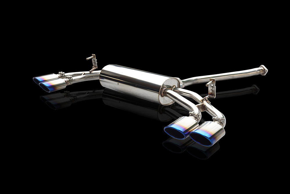 EXART ONE MUFFLER STAINLESS STEEL OVAL TAIL (110MM X 70MM 4 PIECES) EXHAUST EXHAUST FOR TOYOTA CROWN SPORT 6AA-AZSH36W 6LA-AZSH37W A25A-FXS EA02-TY123-GS-STANDARD-REAR-BUMPER
