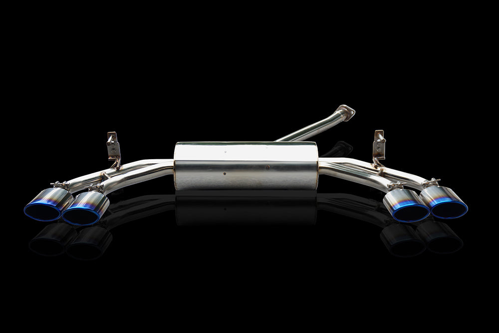 EXART ONE MUFFLER STAINLESS STEEL OVAL TAIL (110MM X 70MM 4 PIECES) EXHAUST EXHAUST FOR TOYOTA CROWN SPORT 6AA-AZSH36W 6LA-AZSH37W A25A-FXS EA02-TY123-GS-STANDARD-REAR-BUMPER