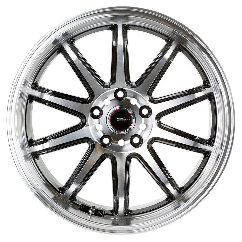 5ZIGEN FIREBALL RR 18X9.5 +25 5-114.3 BLACK POLISH FIR8952554BP