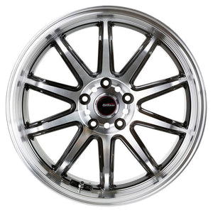 5ZIGEN FIREBALL RR 18X7.5 +37 5-114.3 BLACK POLISH FIR8753754BP