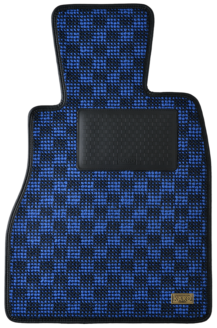 KARO FLAXY BRILLIANT BLUE FLOOR MATS FOR Subaru Levorg VN5 FLAXY-4391-BLUE