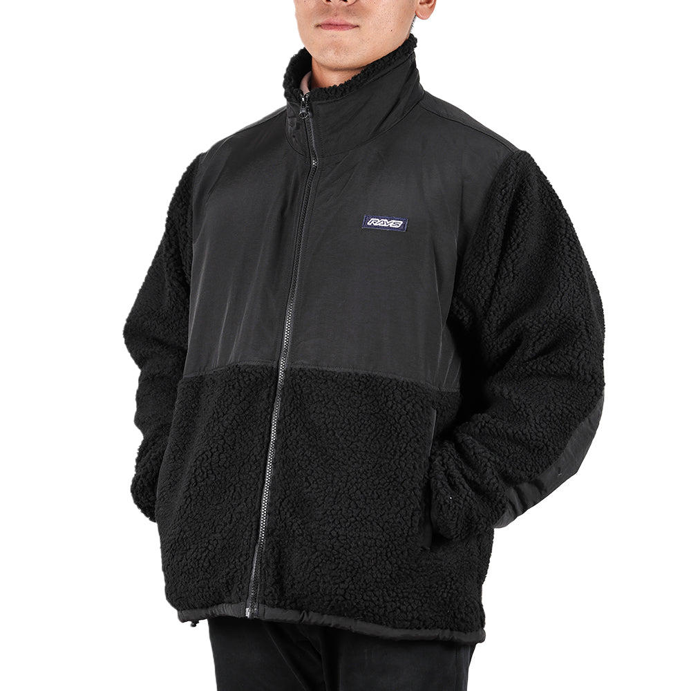 RAYS No.14 RAYS FLEECE JACKET 23A SIZE S BLACK 7409030020033