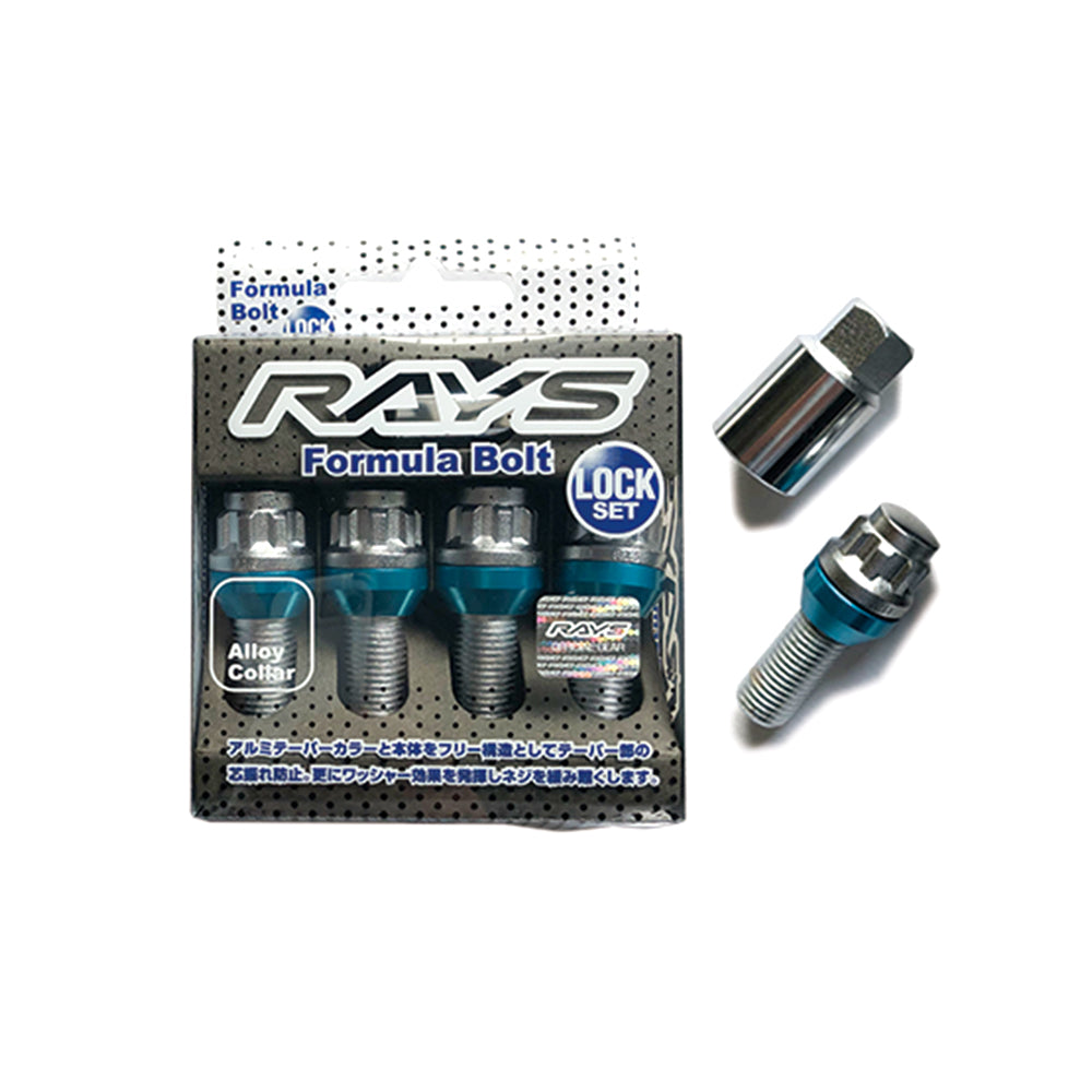 RAYS FORMULA LOCK BOLT 17HEX 14X1.25 28MM CP 60 4PC (CHROME) 7414000013448