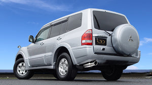GANADOR MUFFLER EXHAUST FOR MITSUBISHI PAJERO LONG BODY V97W<3.8G> V93W<3.0G> LA-V73W<3.0G> 6G72 GD-109