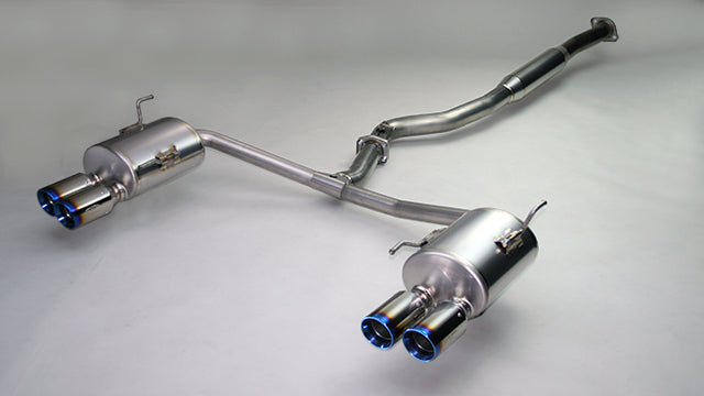 GANADOR VERTEX SPORTS TITANIUM BLUE EXHAUST FOR SUBARU WRX S4 STI EJ20 1,994CC GDE-406TBL