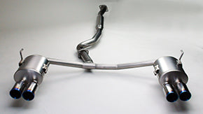 GANADOR VERTEX SPORTS TITANIUM POLISHED EXHAUST FOR SUBARU WRX S4 STI EJ20 1,994CC GDE-406TPO