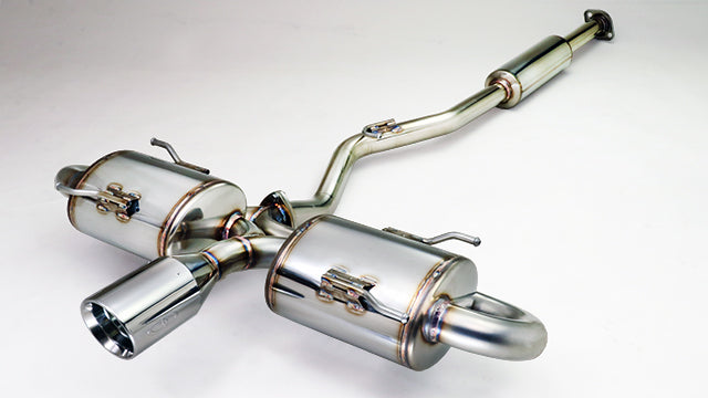 GANADOR VERTEX SPORTS POLISHED EXHAUST FOR TOYOTA 86 GR ZN6 6MT MT FA20 1,998CC GDE-410PO