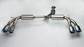 GANADOR VERTEX PREMIUM TITANIUM BLUE EXHAUST FOR LEXUS NX300H AYZ15 2AR-FXE 2JM 2FM 2,493CC GDE-651ST