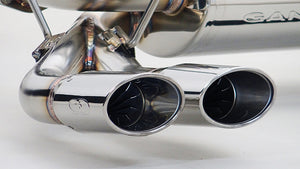 GANADOR VERTEX 4WD SUV POLISHED EXHAUST FOR TOYOTA LAND CRUISER 300 VJA300W MODELLISTA V35A-FTS 3,444CC TURBO GASOLINE GDS-168MPO
