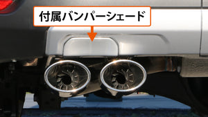 GANADOR VERTEX 4WD SUV POLISHED EXHAUST FOR TOYOTA LAND CRUISER 300 VJA300W V35A-FTS 3,444CC TURBO GASOLINE GDS-168PO