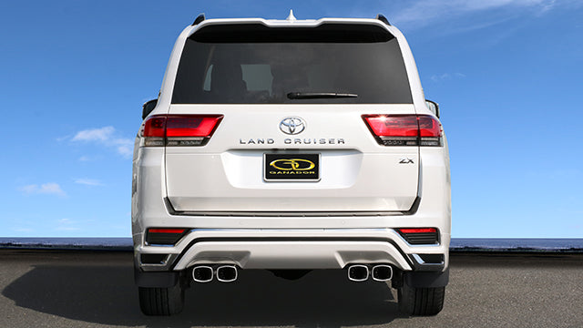 GANADOR VERTEX 4WD SUV EXHAUST FOR TOYOTA LAND CRUISER 300 FJA300W MODELLISTA F33A-FTV 3,345CC DIESEL TURBO GDS-170M
