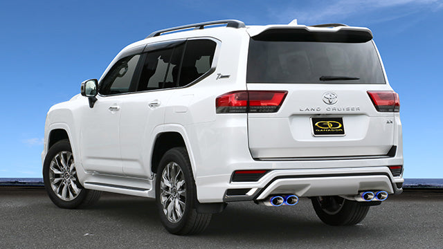 GANADOR VERTEX 4WD SUV BLUE EXHAUST FOR TOYOTA LAND CRUISER 300 FJA300W MODELLISTA F33A-FTV 3,345CC DIESEL TURBO GDS-171MBL