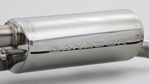 GANADOR VERTEX 4WD SUV TITANIUM POLISHED EXHAUST FOR TOYOTA LAND CRUISER 250 GASOLINE DIESEL TRJ250W GDJ250W 2TR-FE 2,693CC GASOLINE GDS-174TPO