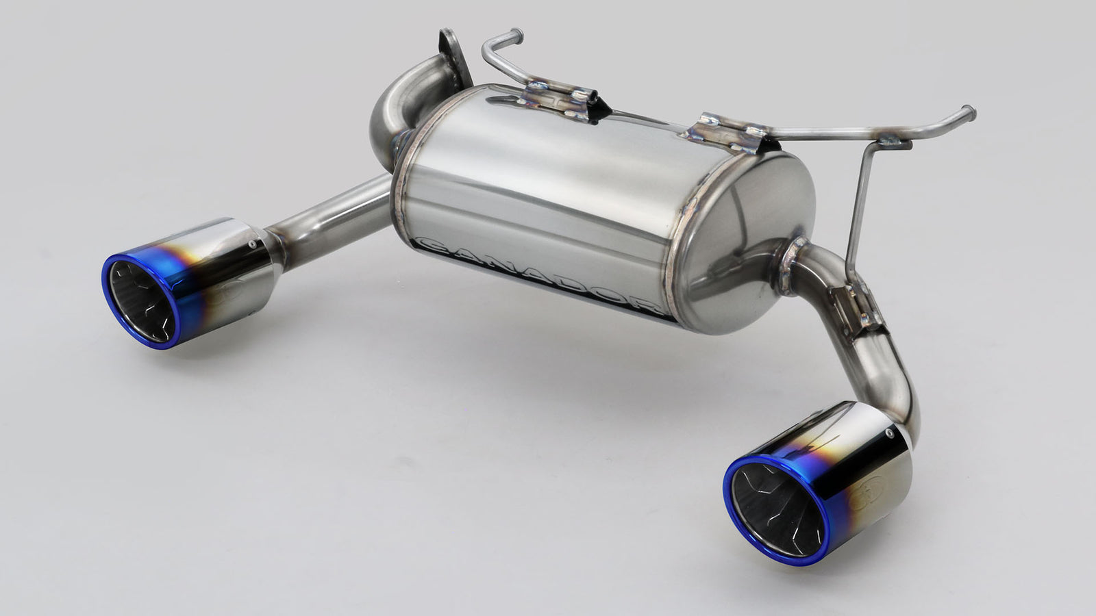 GANADOR VERTEX 4WD SUV BLUE EXHAUST FOR SUZUKI JIMNY NOMADE JC74W 4AT 5MTCOMMON AT K15B 1,460CC GDS-176BL