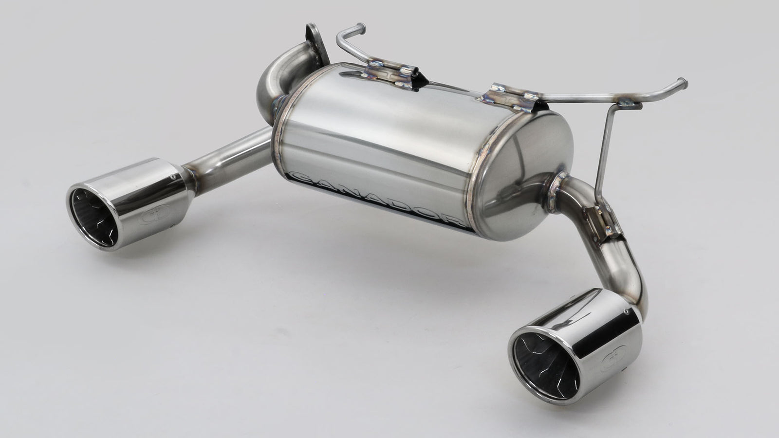 GANADOR VERTEX 4WD SUV POLISHED EXHAUST FOR SUZUKI JIMNY NOMADE JC74W 4AT 5MTCOMMON AT K15B 1,460CC GDS-176PO