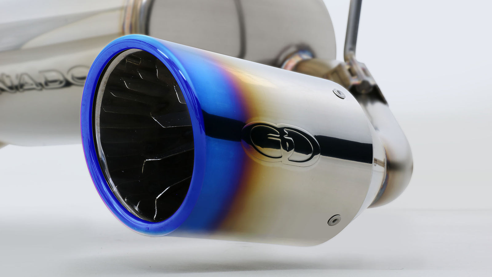 GANADOR VERTEX 4WD SUV BLUE EXHAUST FOR SUZUKI JIMNY NOMADE JC74W 4AT 5MTCOMMON AT K15B 1,460CC GDS-177BL