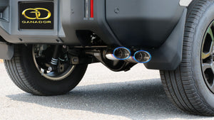 GANADOR VERTEX 4WD SUV BLUE EXHAUST FOR TOYOTA LAND CRUISER FJ TRJ240W 2TR-FE 2,693CC GASOLINE GDS-306BL