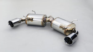 GANADOR VERTEX SPORTS POLISHED EXHAUST FOR TOYOTA GR86 BRZ ZN8 6AT 6MTCOMMON ZD8 6MT 6ATCOMMON FA24 2,387CC GDS-416PO